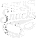 Discover I'M Just Here For The Snacks Funny FootballGift Te T-Shirts