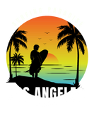Discover Born To Surf Los Angeles Retro Surfing T-Shirts