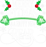 Discover Merry Fitmas A Happy New Rear Christmas Gym T-Shirts
