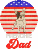 Discover Retro USA Flag French Bulldog Dad Frenchie T-Shirts