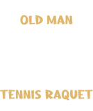 Discover Old Man With Tennis Raquet