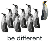 Discover Penguins Is Different Saying T-Shirts