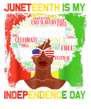 Discover Juneteenth Is My Independence Day Black Women T-Shirts