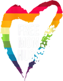 Discover Womens free mom hugs LGBT V Neck T-Shirts