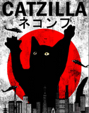 Discover Catzilla funny cat T-Shirts