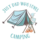 Discover Just A Dad Who Loves Camping; fathers day T-Shirts
