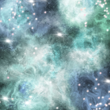 Discover Blue Green White Star Nebula Space Galaxy Universe T-Shirts