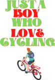Discover JUST A BOY WHO LOVE CYCLING T-Shirts