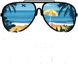Discover Kindergarten Teacher Off Duty Sunglasses Palm Tree T-Shirts