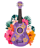 Discover Floral Ukulele Music Instrument T-Shirts