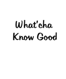 Discover Whatcha Know Good Fitted V-Neck T-Shirts