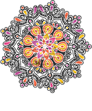 Discover Mandala Apparel Mandala Flower Design Funny Gift T-Shirts