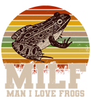 Discover Retro Amphibian Vintage Milf Man I Love Frogs T-Shirts