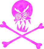 Discover Drunk Pirate Skull & Bones Vintage (Neon Pink) T-Shirts
