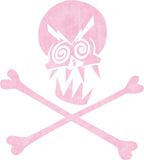 Discover Drunk Pirate Skull & Crossbones Vintage (Pink) T-Shirts