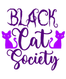 Discover Black Cat Society T-Shirts