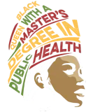 Discover Black Queen MPH Public Health Afro Proud Masters T-Shirts
