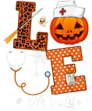 Discover EMT Life T-Shirts Stethoscope Nurse Pumpkin Halloween