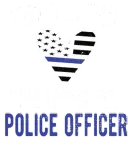 Discover Police Officer Wife Blue Line Cop Wife Police Wife T-Shirts