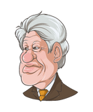 Discover Politics Bill Clinton Caricature T-Shirts