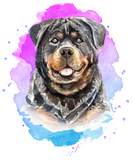 Discover Colorful Rottweiler Dog T-Shirts
