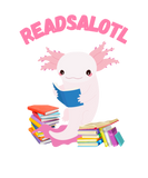 Discover Readsalotl Cute Reading Axolotl Book Nerd Fun T-Shirts