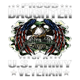 Discover Proud Daughter Of A US Army Veteran Military T-Shirts