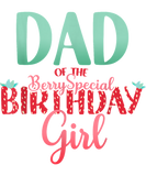 Discover Mens Strawberry Theme Dad of the Birthday T-Shirts