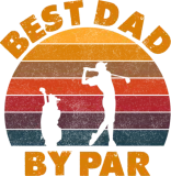 Discover Best Dad By Par Retro Vintage Golf Lover T-Shirts