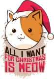 Discover Cat Christmas T ShirtMeow Christmas T-Shirts