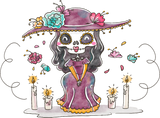 Discover Mexican Lady Mexican lady skeleton day of dead mex T-Shirts