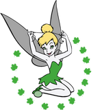 Discover tinkerbell inside the flowers, Tinker bell T-Shirts