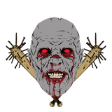 Discover zombie skull halloween skull undeath zombie