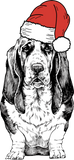 Discover Santa Basset Hound Dog Ugly Christmas T-Shirts