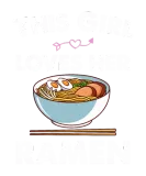 Discover This Girl Loves Her Ramen Asian Noodle Japanese T-Shirts