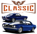 Discover Classic Blue Muscle Car T-Shirts