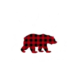 Discover Red Buffalo Plaid Bear Family Matching Christmas T-Shirts