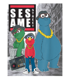 Discover Sesame Street Raising Heck 8715 T-Shirts