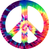 Discover tie dye peace sign T-Shirts