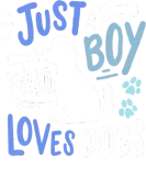 Discover Kids Dog Just A Boy Who Loves Dogs T-Shirts