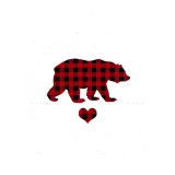 Discover Mama Bear Buffalo Red Plaid Family Christmas T-Shirts