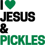 Discover Pickle Lover Gifts For Men Women I Love Jesus Pick T-Shirts