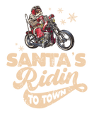 Discover Vintage Santa Claus is Riding to Town T-Shirts