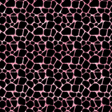 Discover Black Pink Giraffe Skin Print T-Shirts
