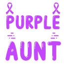 Discover Migraine Awareness Aunt Auntie Purple Ribbon T-Shirts