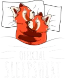 Discover Red Panda Lover Official Sleepshirt T-Shirts