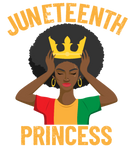 Discover Juneteenth Princess Afro Women's Juneteenth Girls T-Shirts