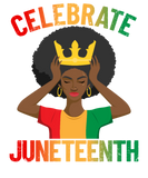 Discover Celebrate Juneteenth Afro Womens Juneteenth Girls T-Shirts