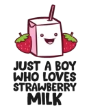 Discover Just a Boy Who Loves Strawberry Milk T-Shirts