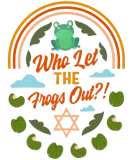 Discover Who Let The Frogs Out T-Shirts, Jewish Holiday Funny